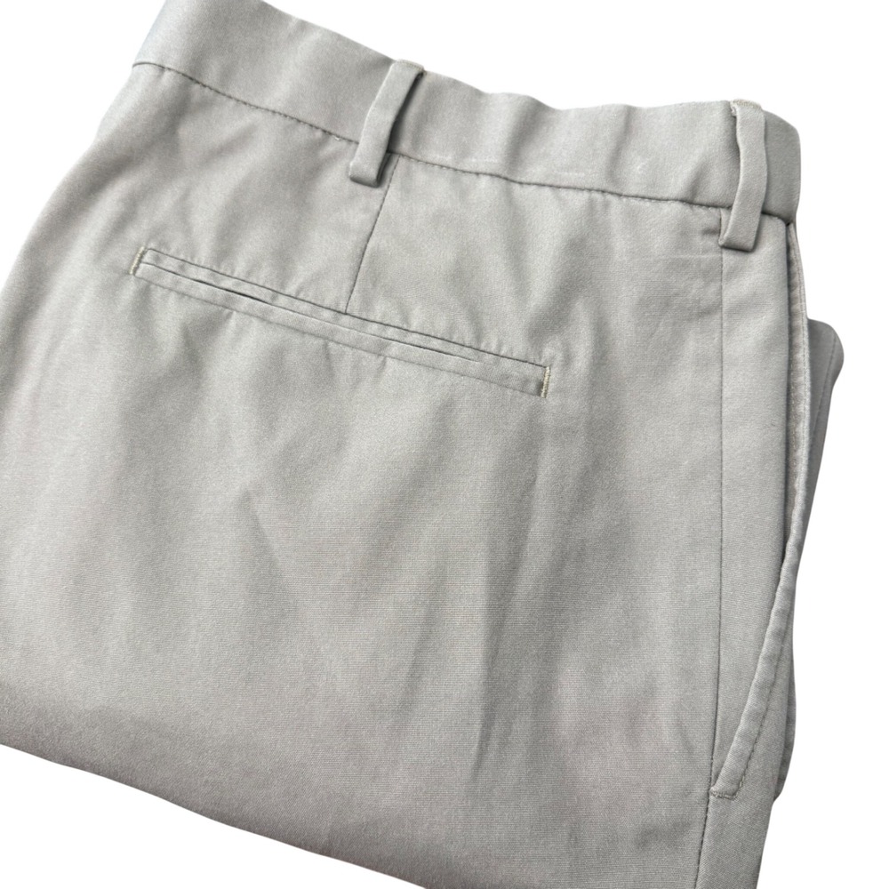 Orvis Mens Pleated Chino Pants Sage Green Khaki 38x27‎ Style 08KY Cotton Blend